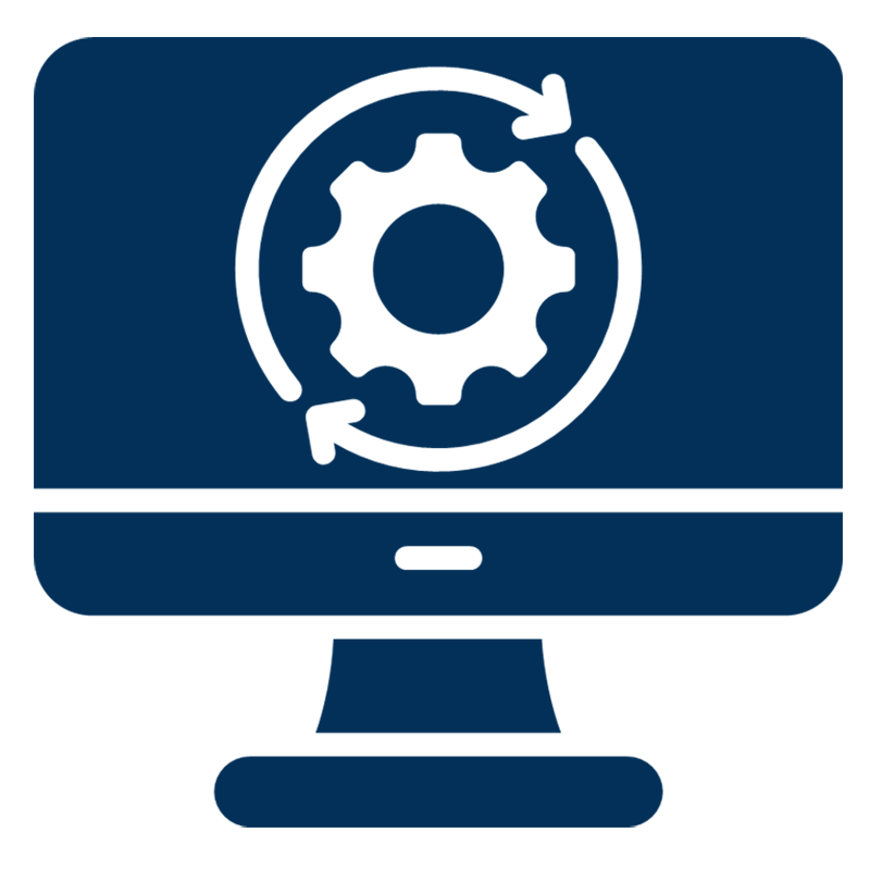 Manufacturing Process Simulation Logo